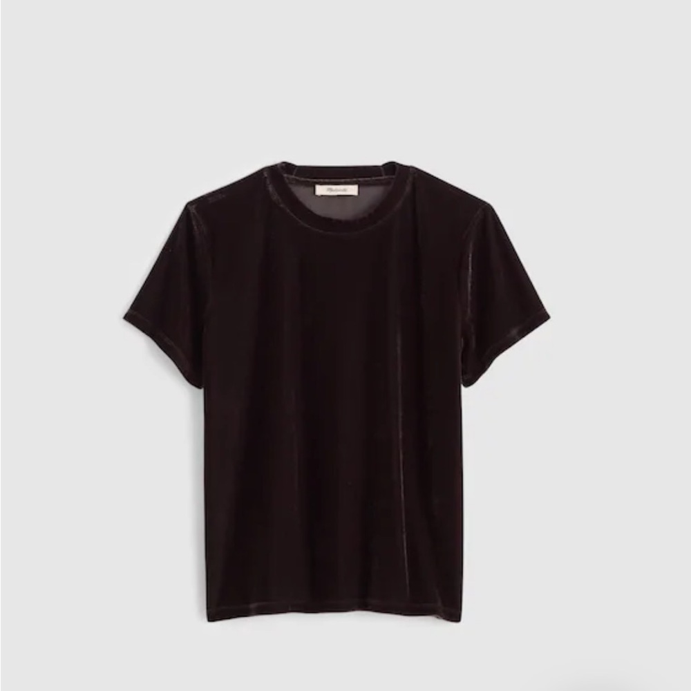 Madewell The Relaxed Tee in Velvet NWT